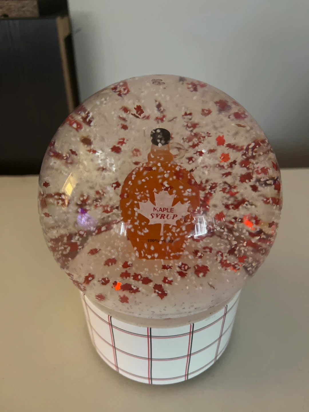 Indigo musical Maple Syrup Snow Globe - photo 2