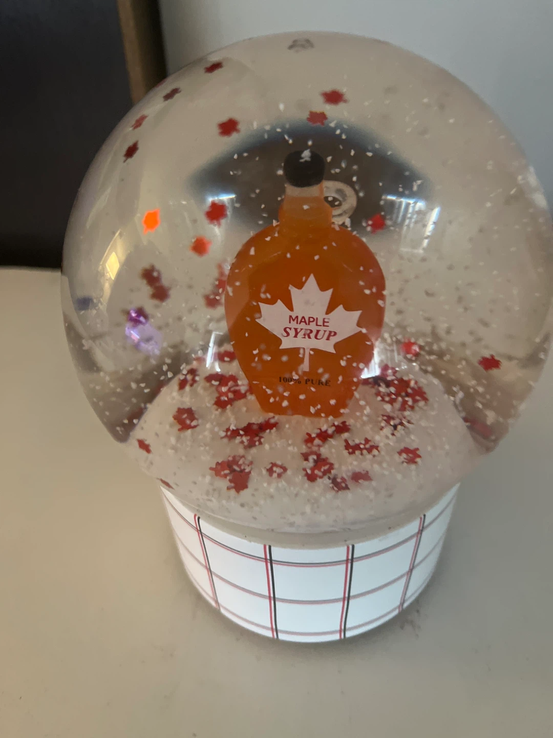 Indigo musical Maple Syrup Snow Globe - photo 4