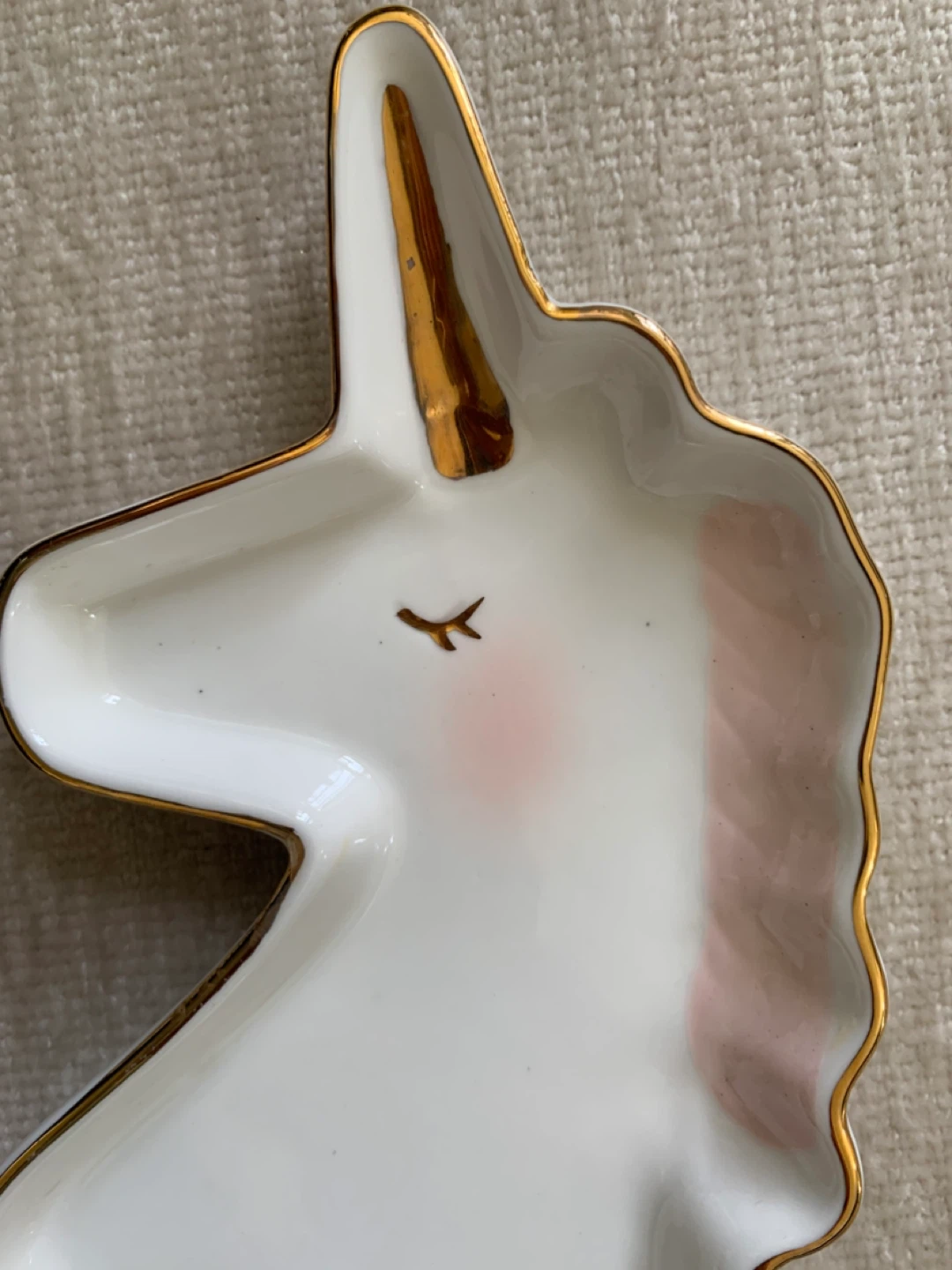 Kate Aspen Unicorn Trinket Dish - photo 2