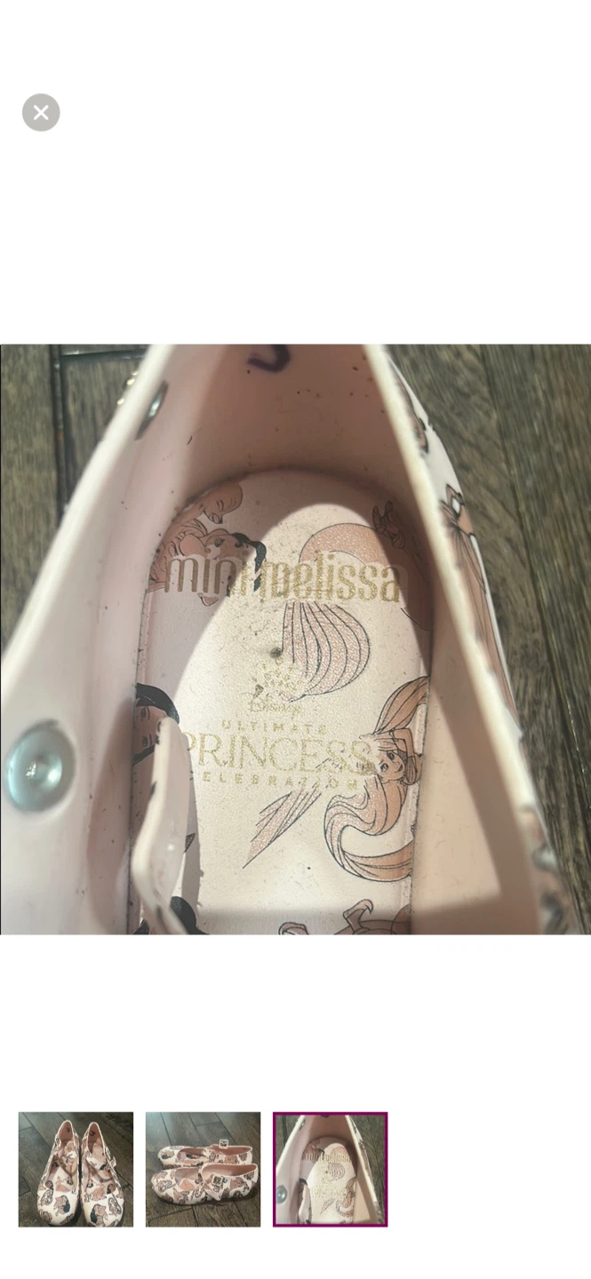 Mini Melissa Disney Princess Jelly Flats - photo 3