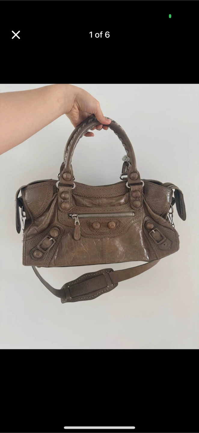 Balenciaga City Leather Handbag