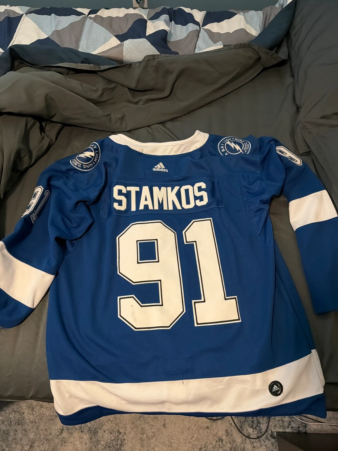 Adidas Tampa Bay Lightning Steven Stamkos #91 Hockey Jersey - photo 4