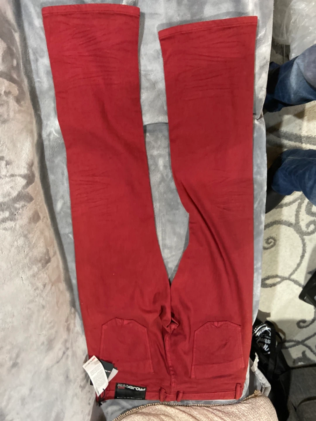 PROJEK RAW Red Denim Jeans Size 34/34 - photo 2