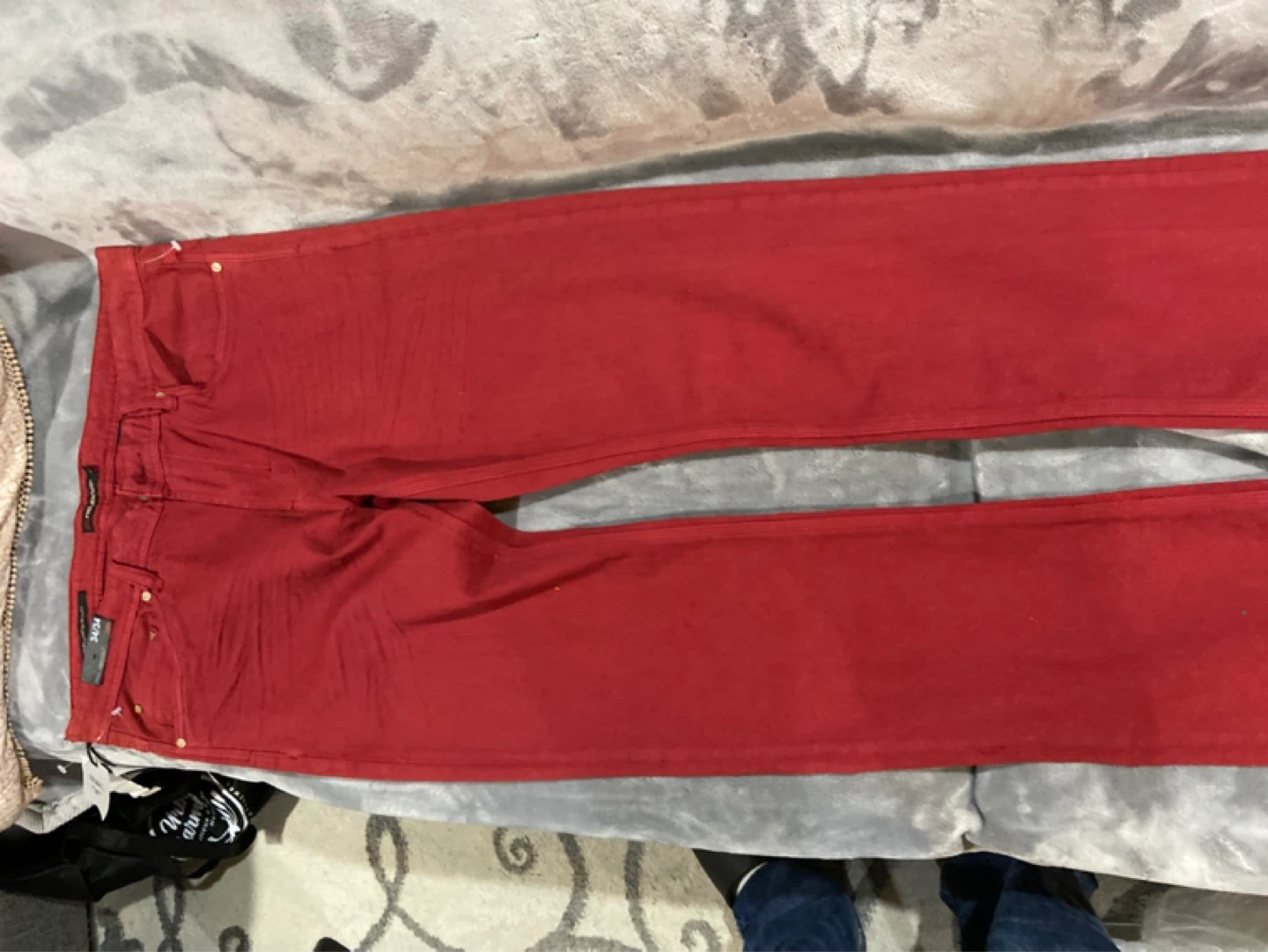 PROJEK RAW Red Denim Jeans Size 34/34