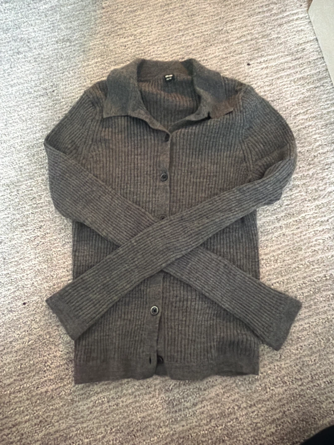 Uniqlo Women's Grey Cardigan