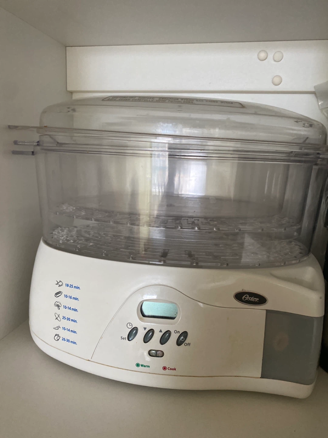 Oster Food Steamer