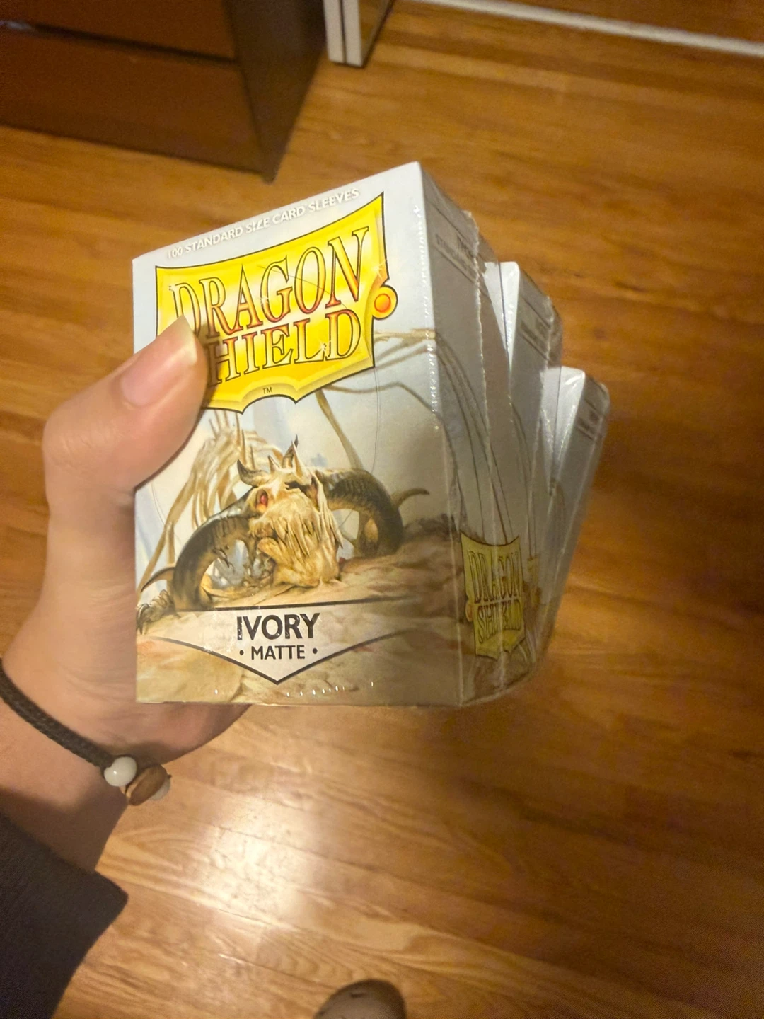 Dragon Shield Card Sleeves (Ivory Matte) Packs - photo 2
