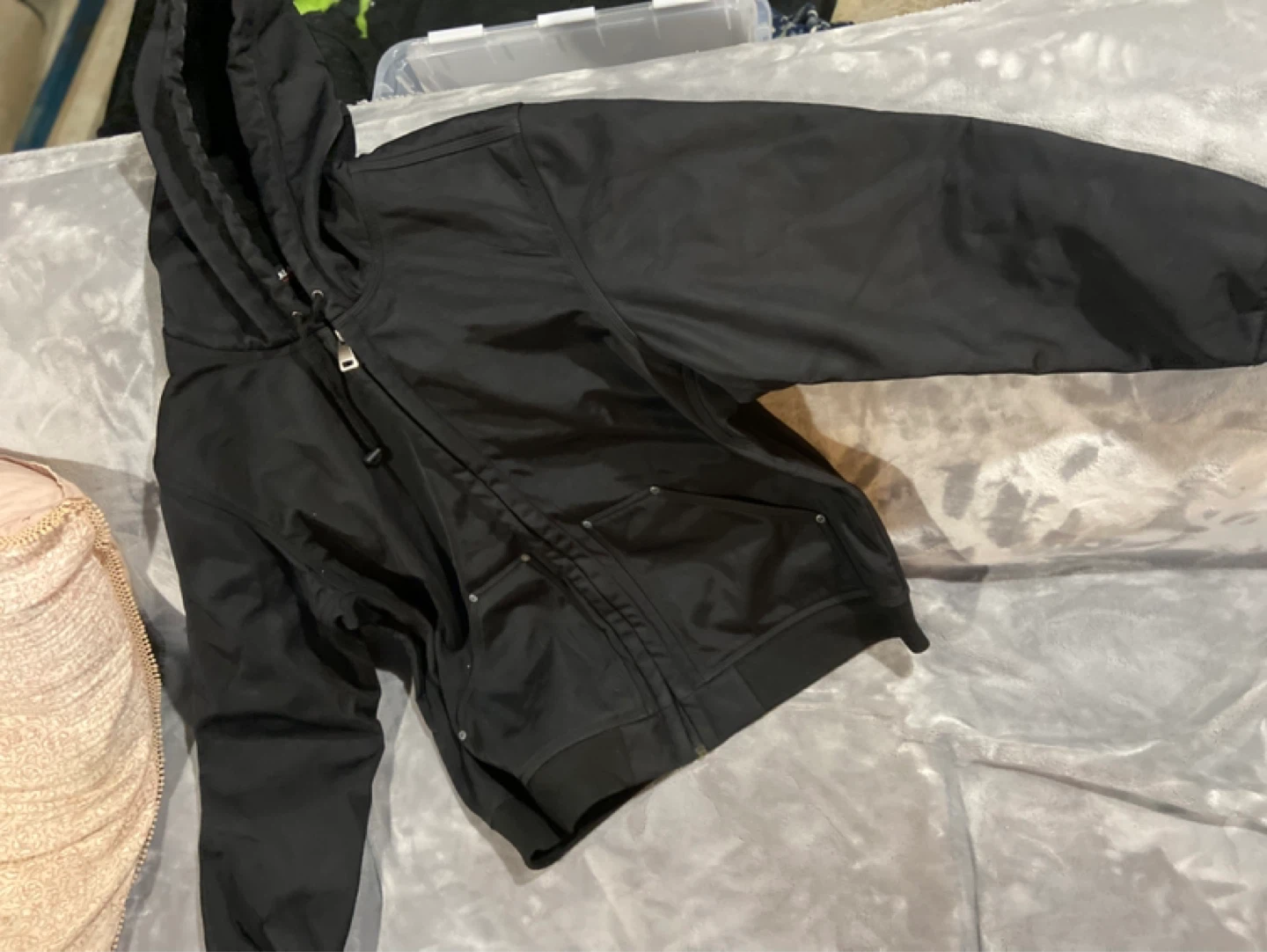 Kirkland Signature Black Zip-Up Hoodie - L/G - photo 2