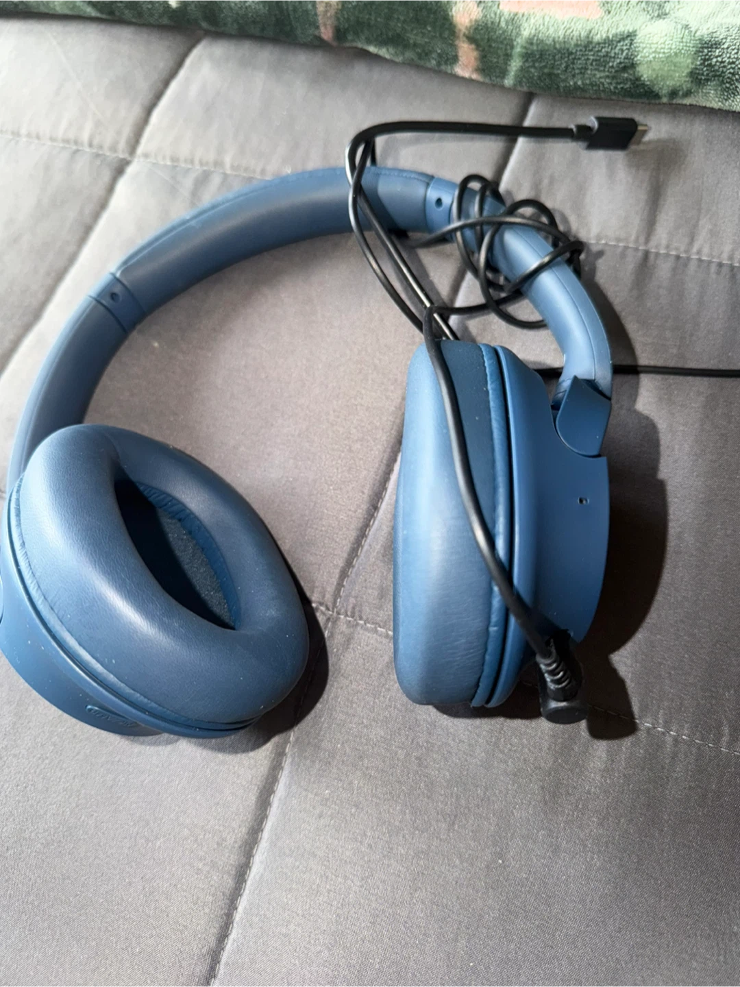 Sony WH-1000XM4 Wireless Noise Cancelling Headphones - Blue - photo 2