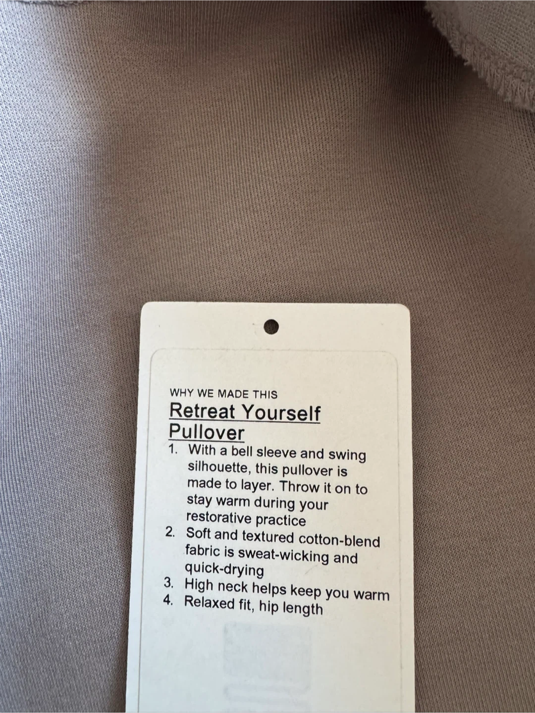 Lululemon Retreat Yourself Pullover xs/s - photo 4