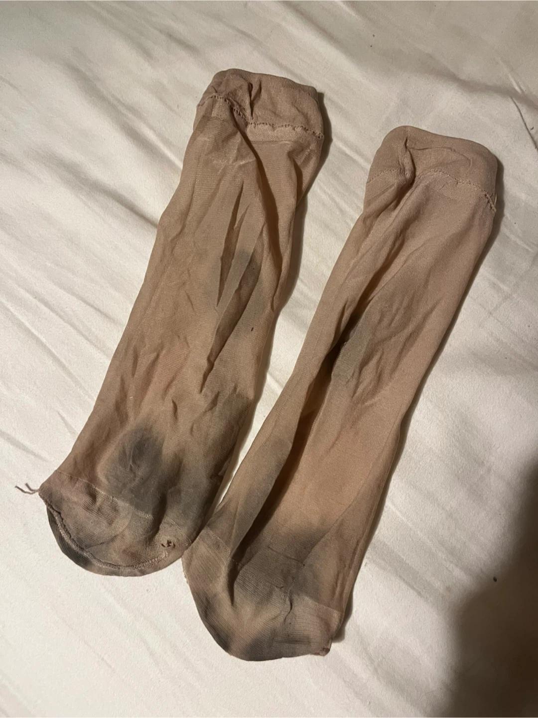 Nude sheer nylons women’s socks