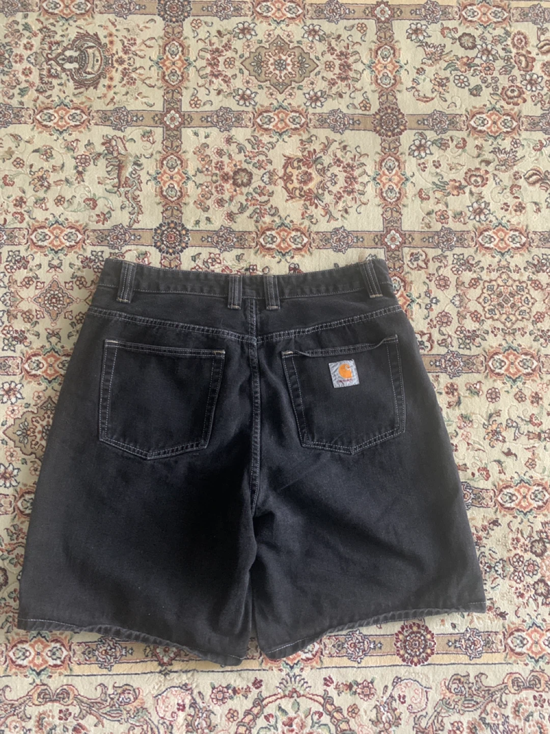Carhartt Black Denim Shorts - Replica - photo 2