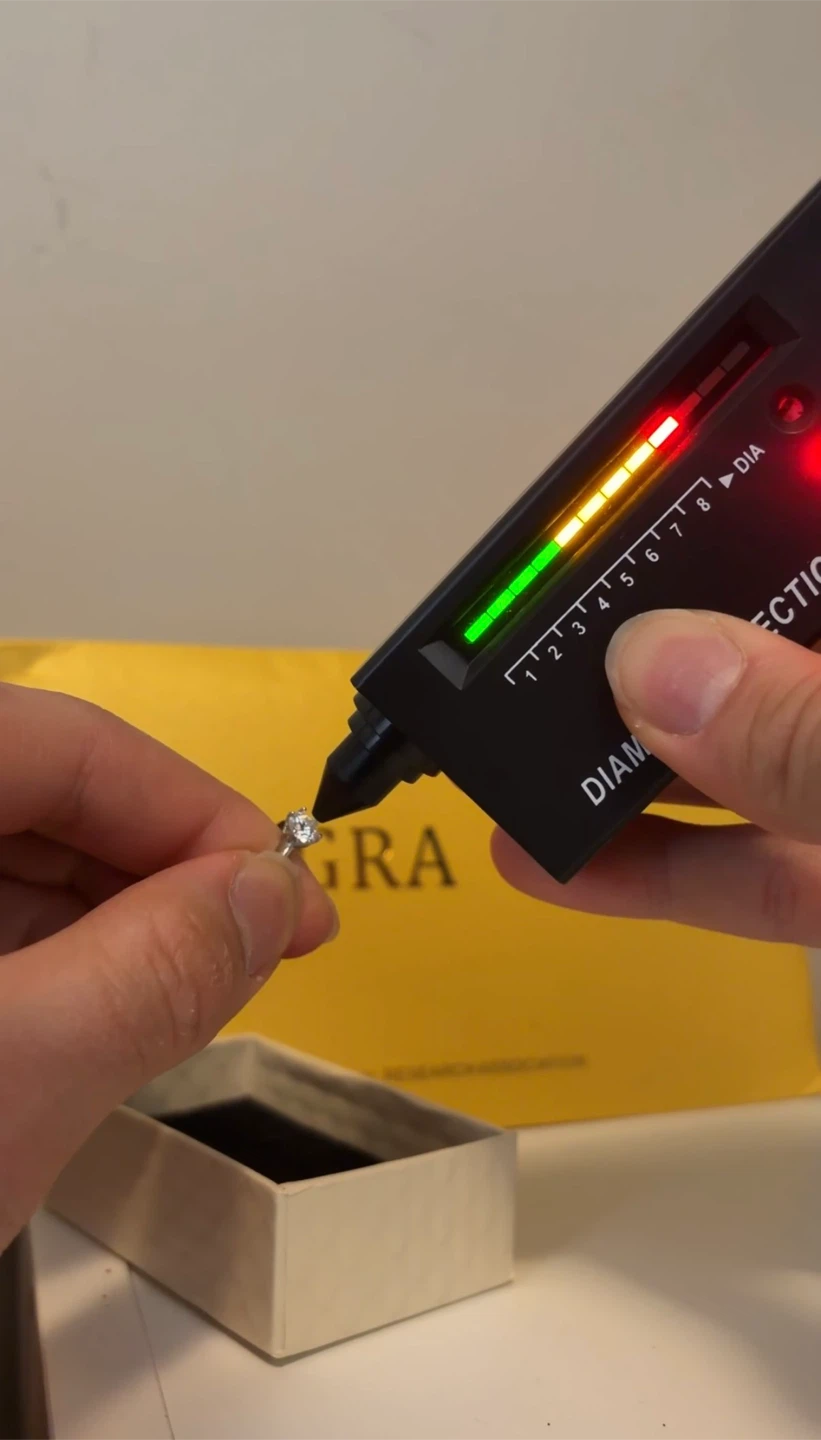 Moissanite Engagement Ring