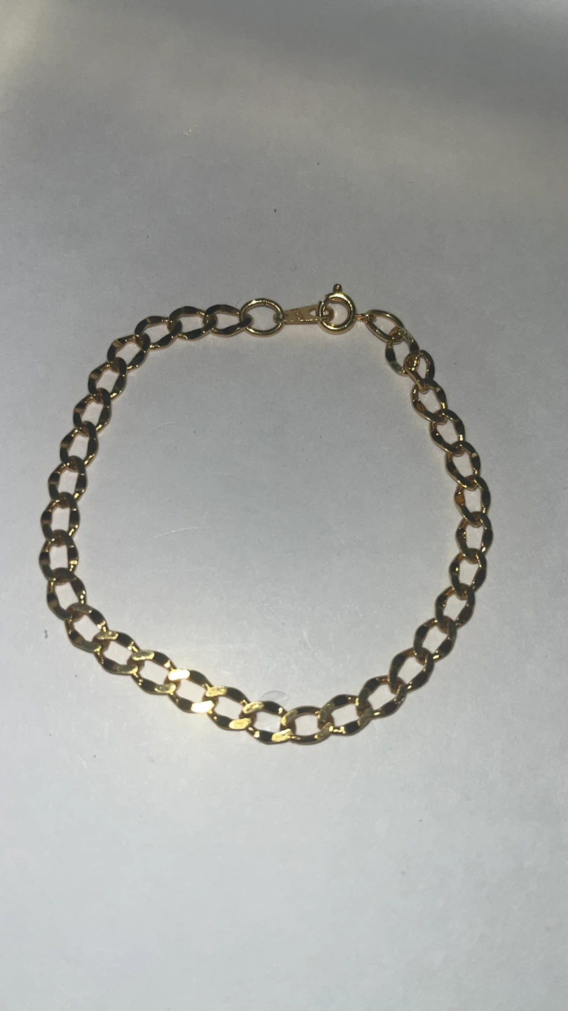 Gold Chain Bracelet