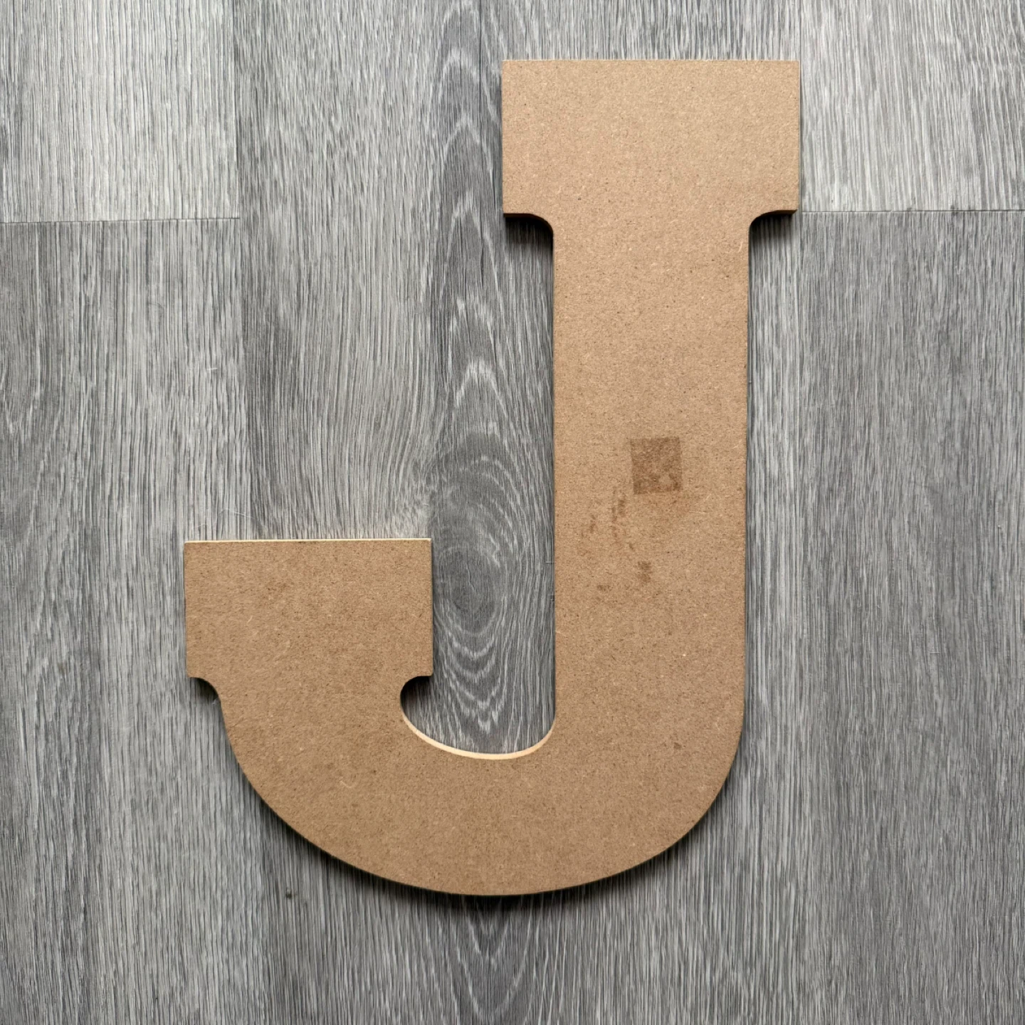 Wooden Letter J