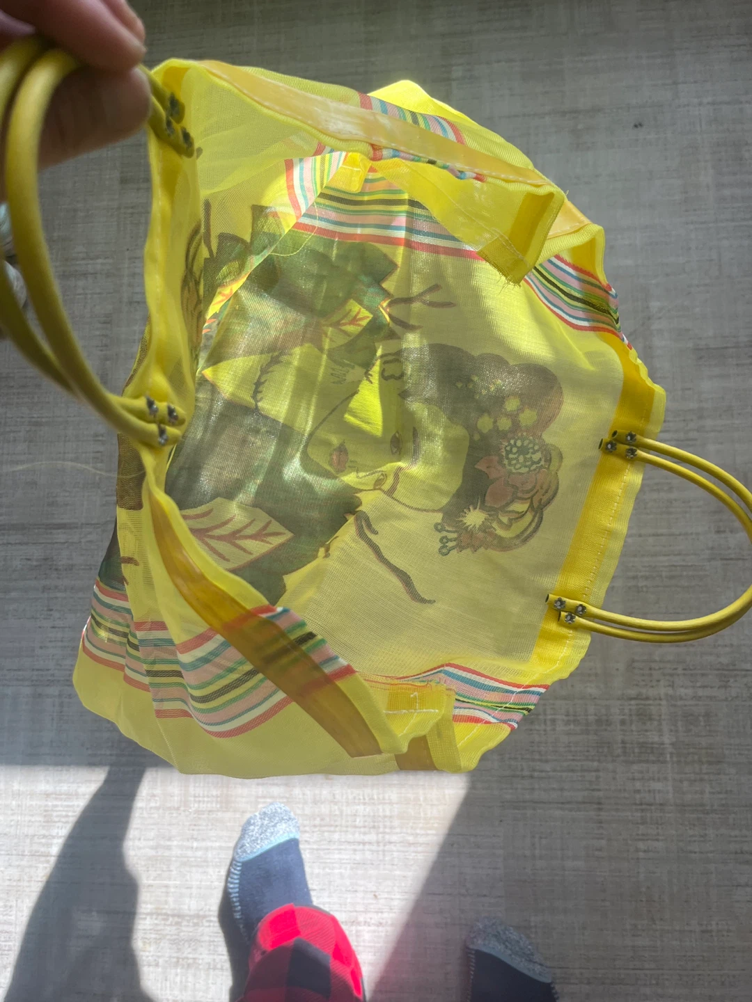 Yellow Frida Kahlo Tote Bag - photo 2