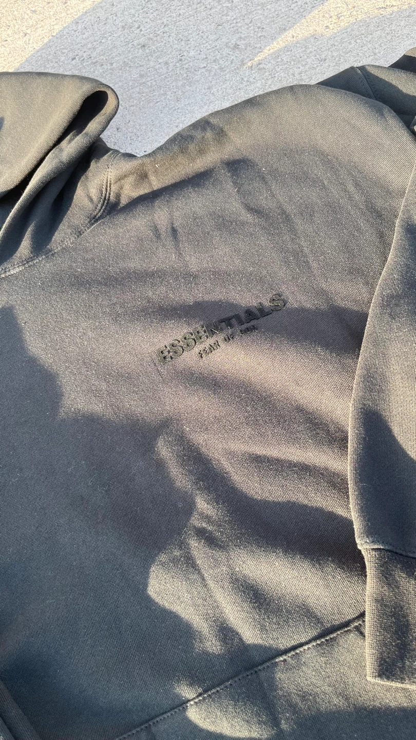 Black essentials tracksuit - photo 2
