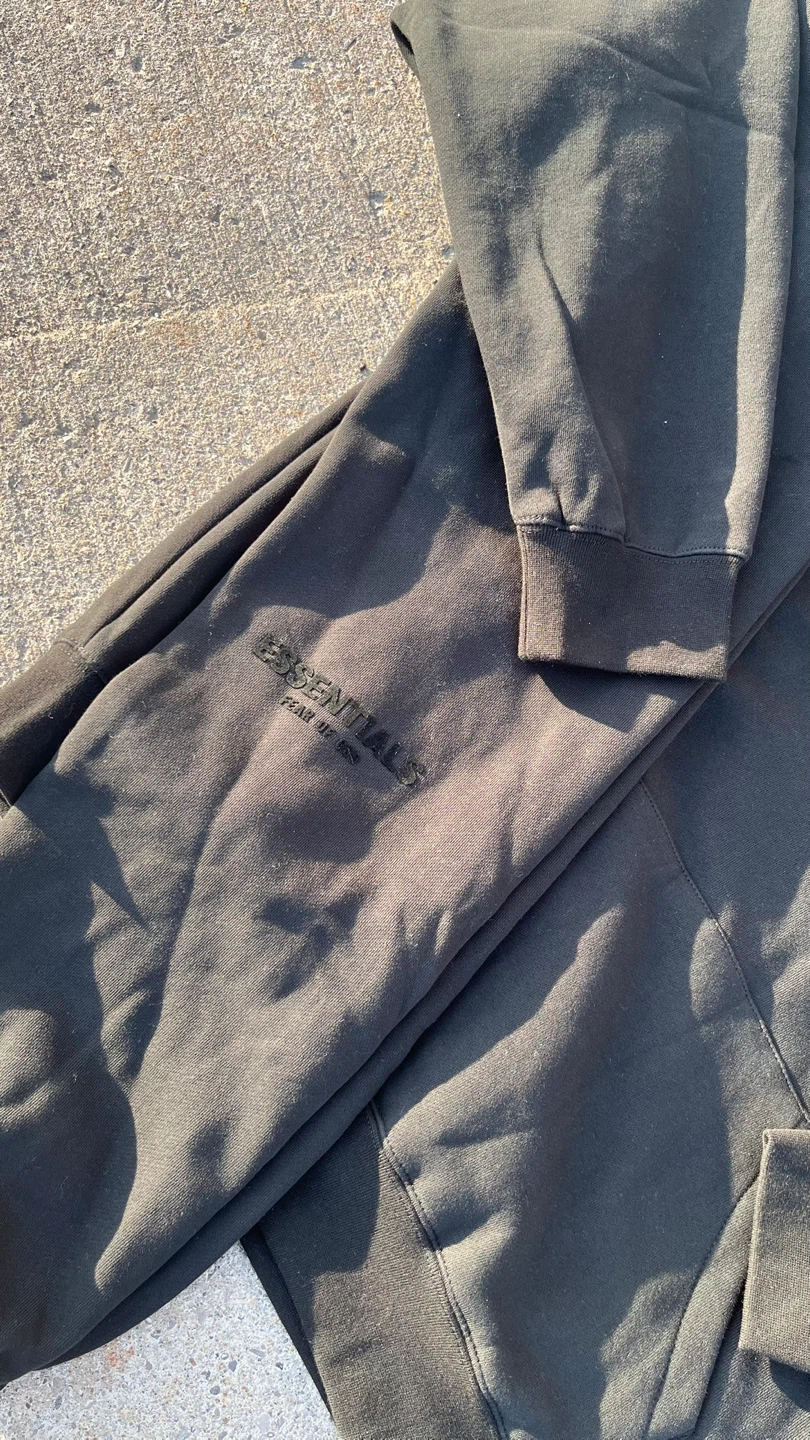 Black essentials tracksuit - photo 4