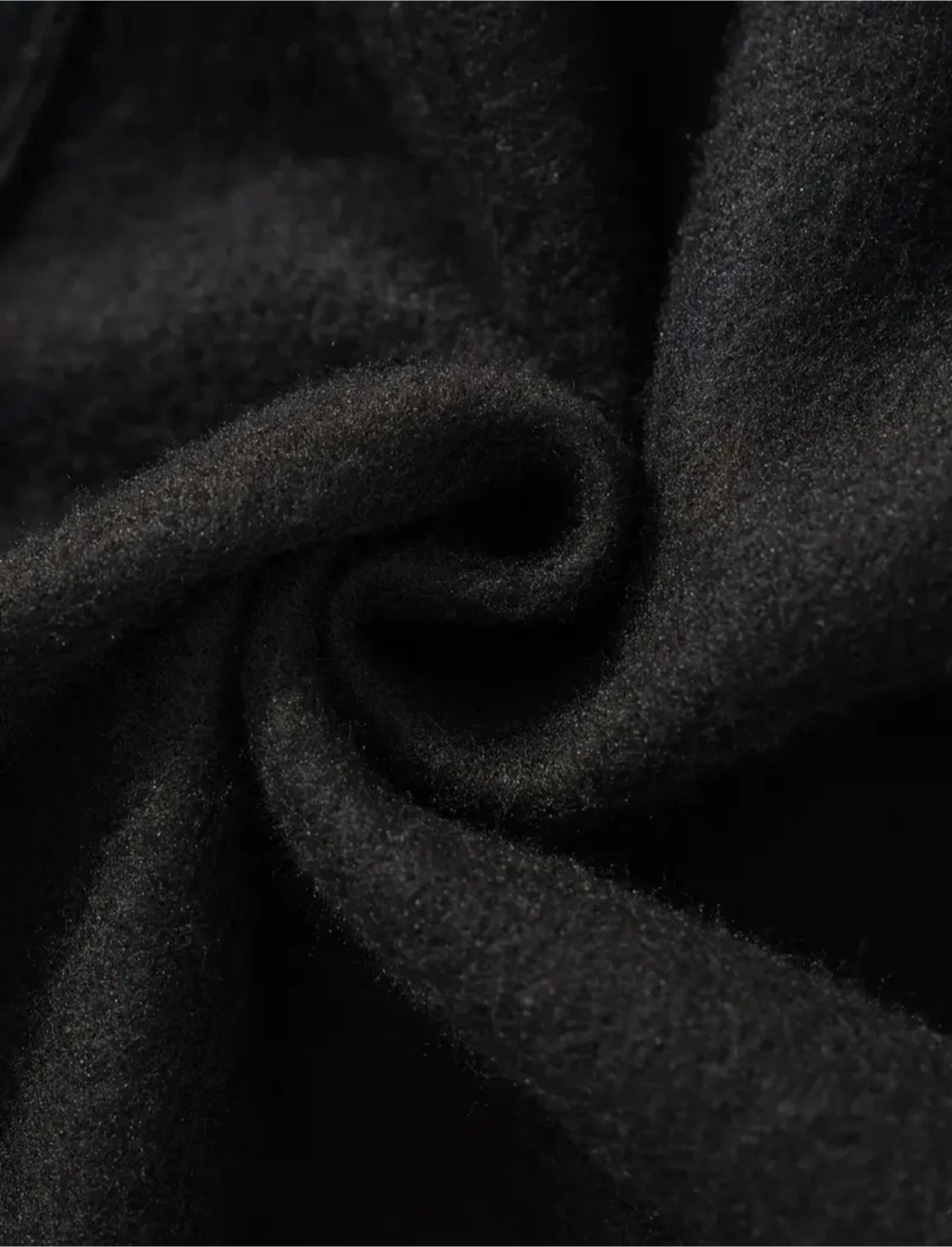 New Black Hoodie with Balaclava Face Cover - photo 4