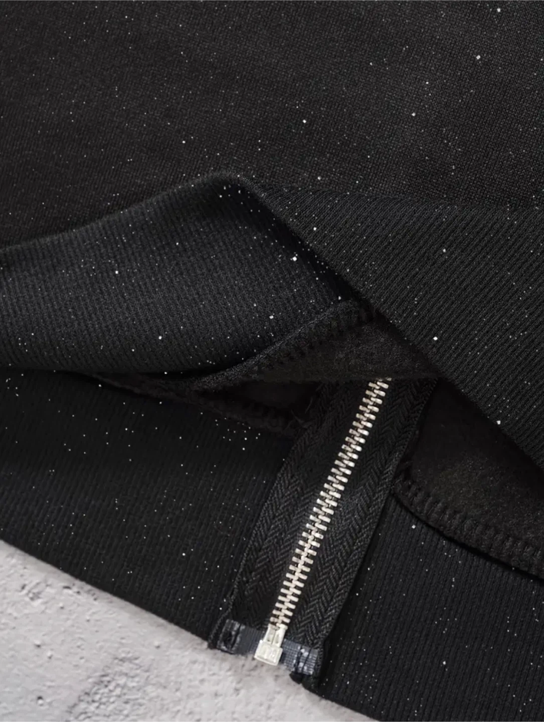 New Black Hoodie with Balaclava Face Cover - photo 5