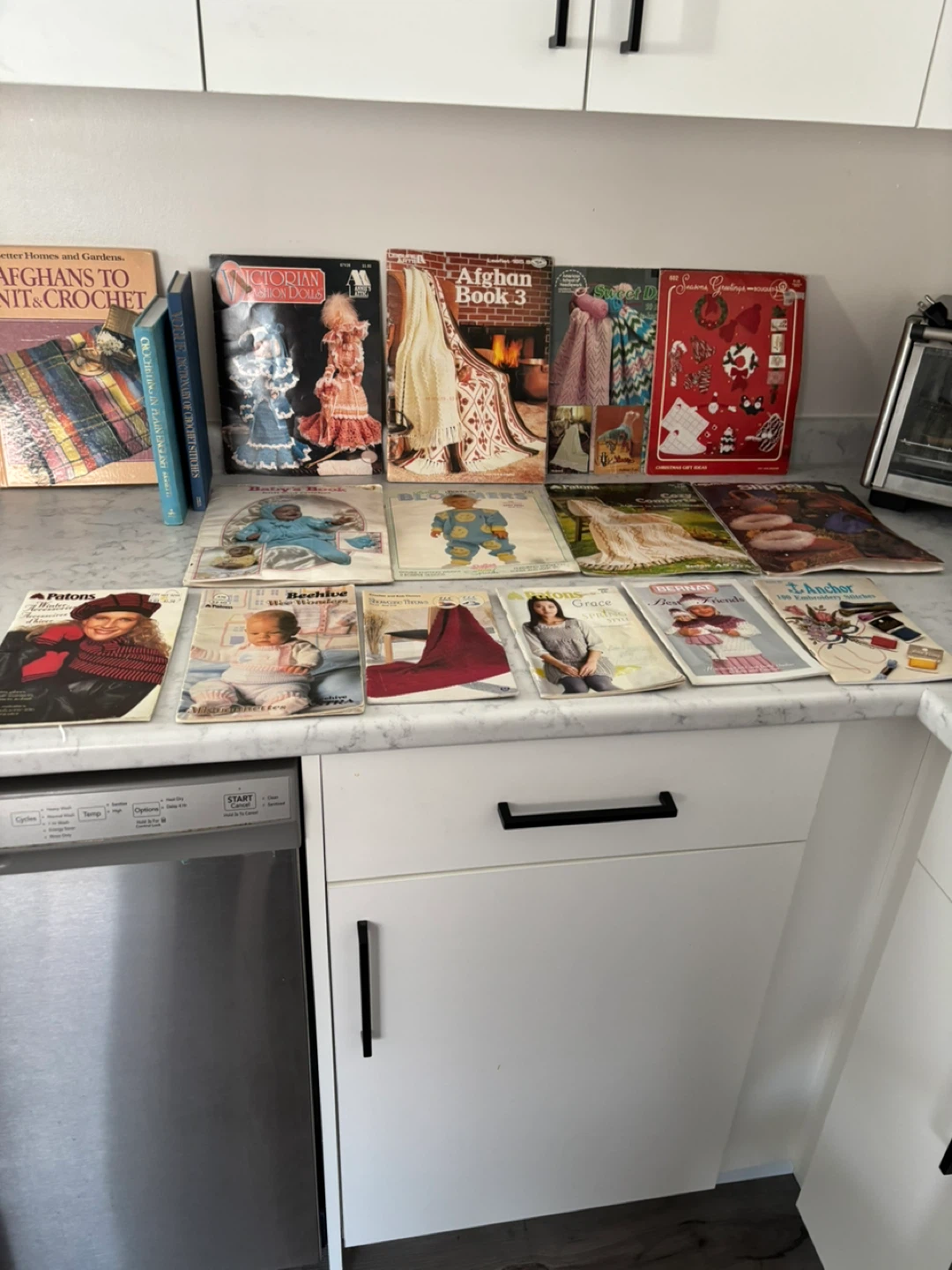 Collection of Knitting and Crochet Pattern Books - photo 2