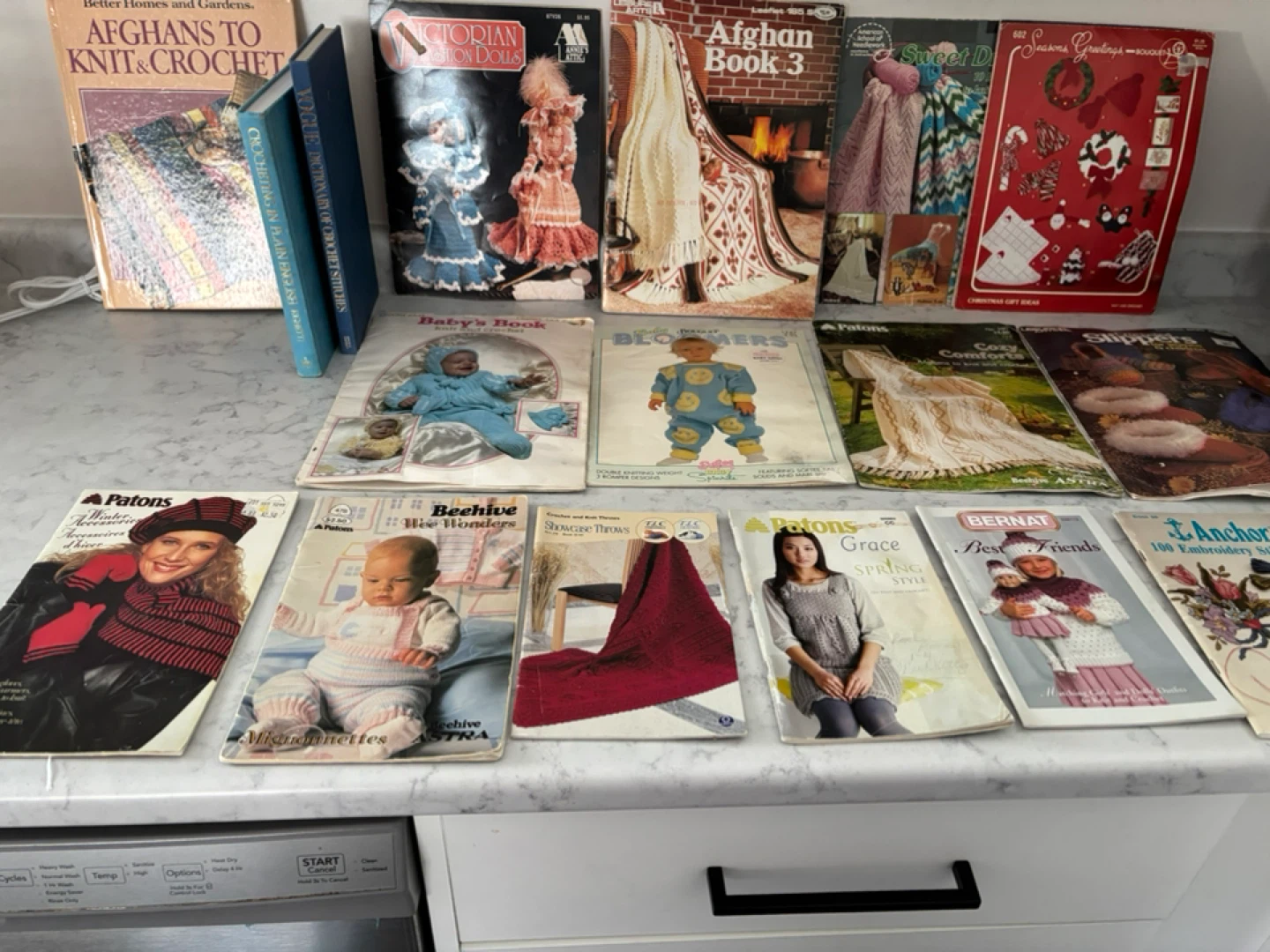 Collection of Knitting and Crochet Pattern Books - photo 3