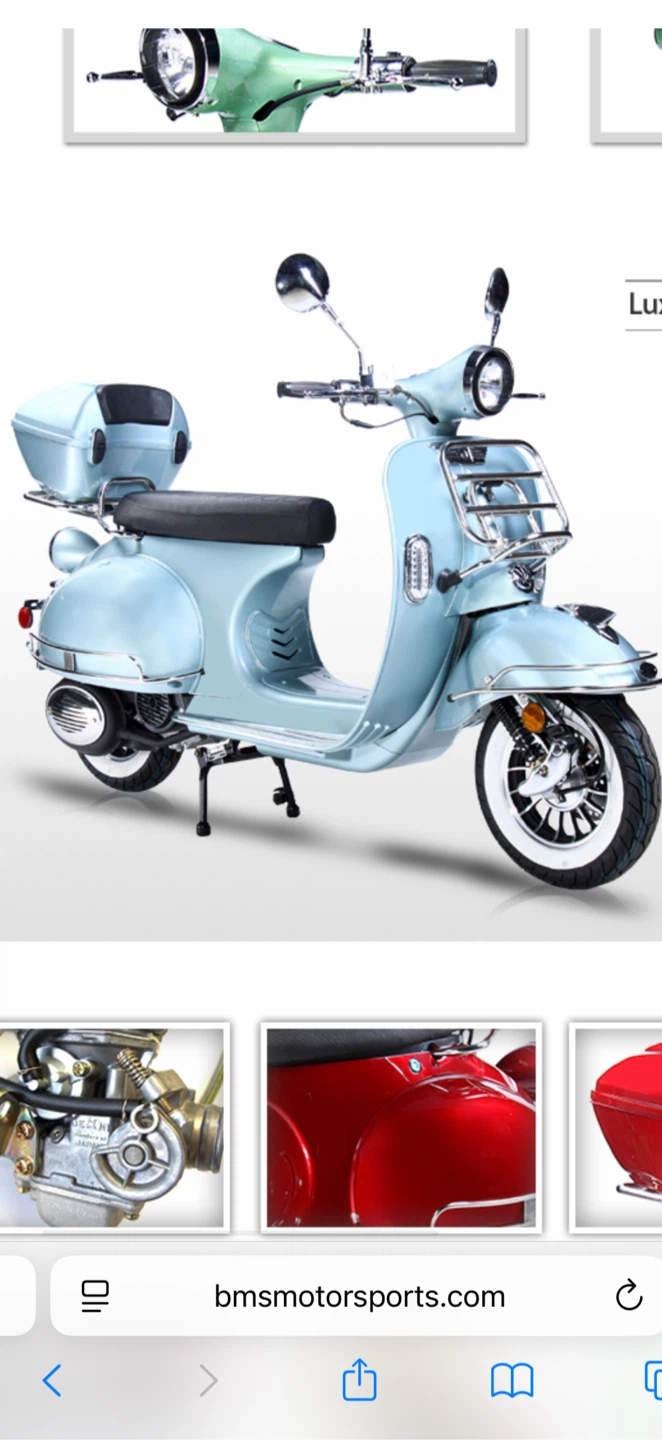 BMS Motorsports Chelsea 150cc Scooter - photo 5