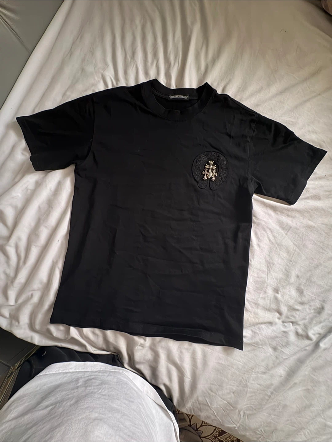Black chrome hearts, T-shirt