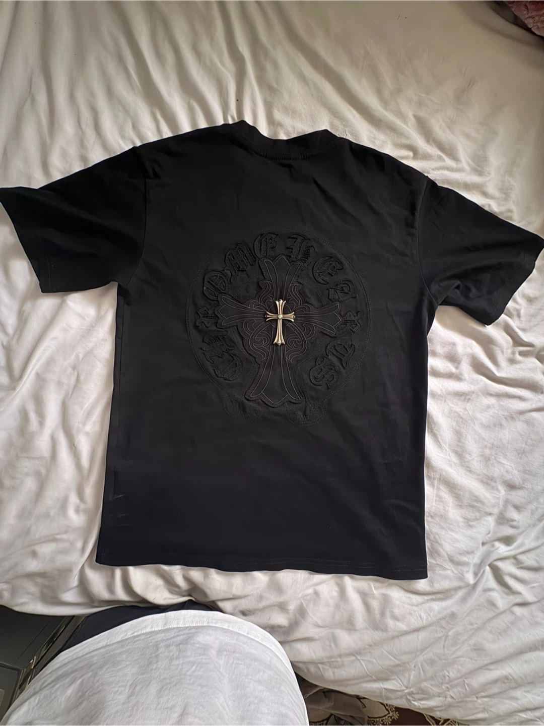 Black chrome hearts, T-shirt - photo 2