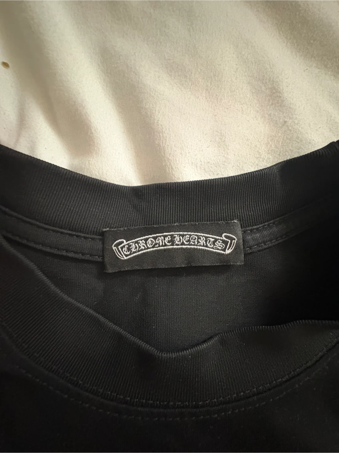 Black chrome hearts, T-shirt - photo 3
