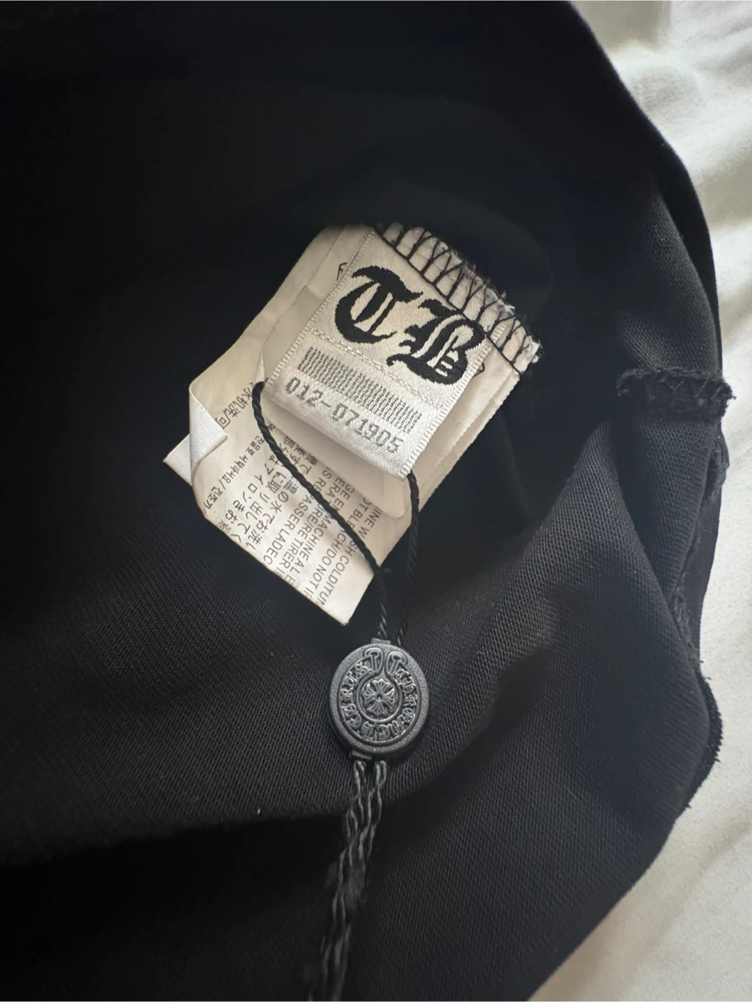 Black chrome hearts, T-shirt - photo 4