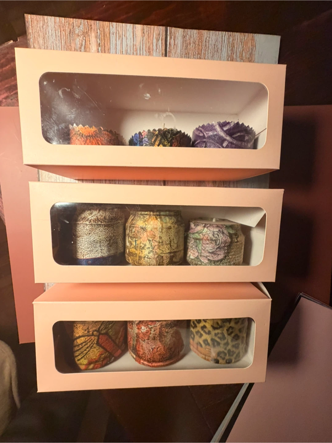 Set of 3 Decorative Candles - photo 2