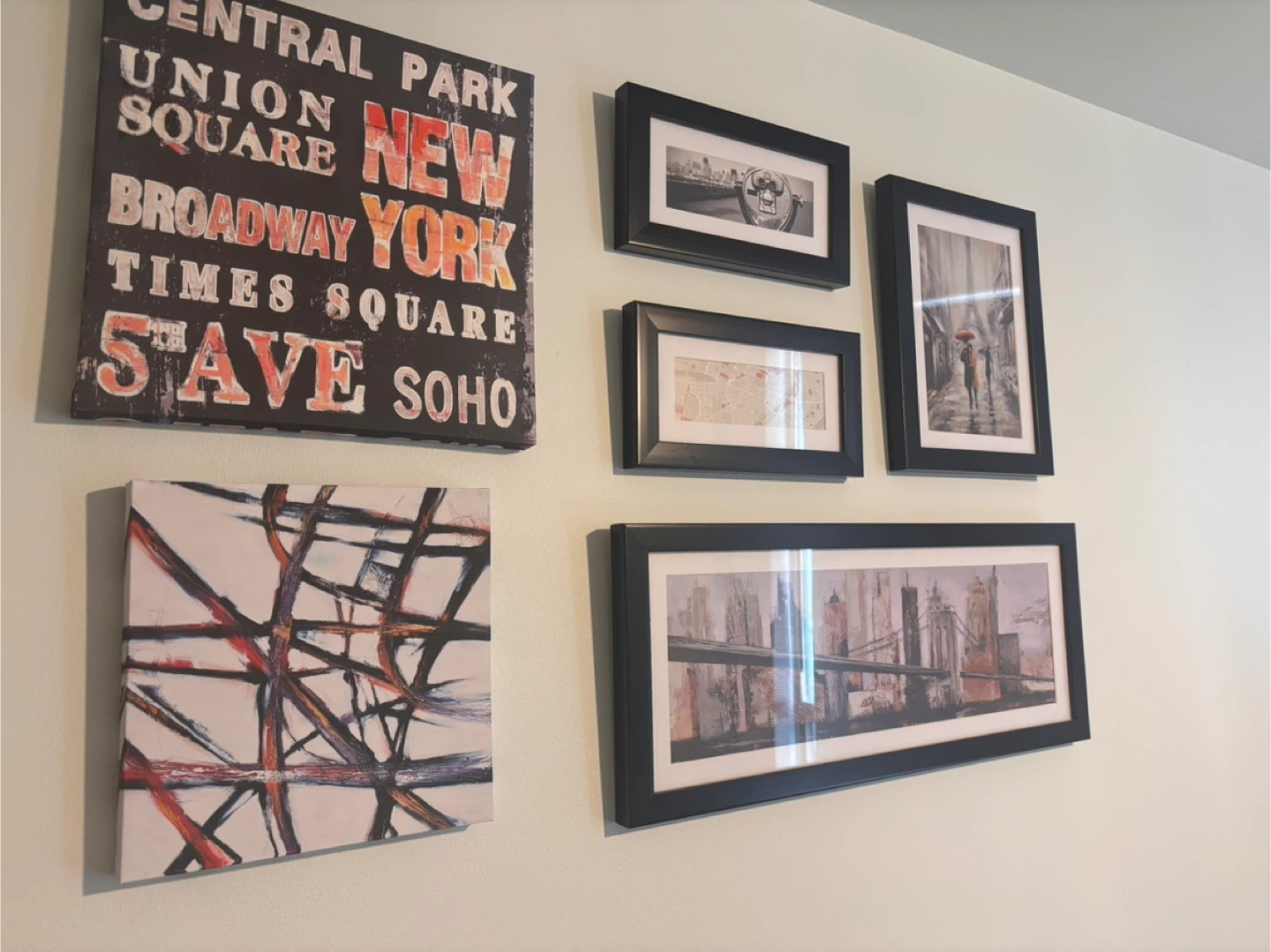 Set of 6 framed wall art pieces - photo 2