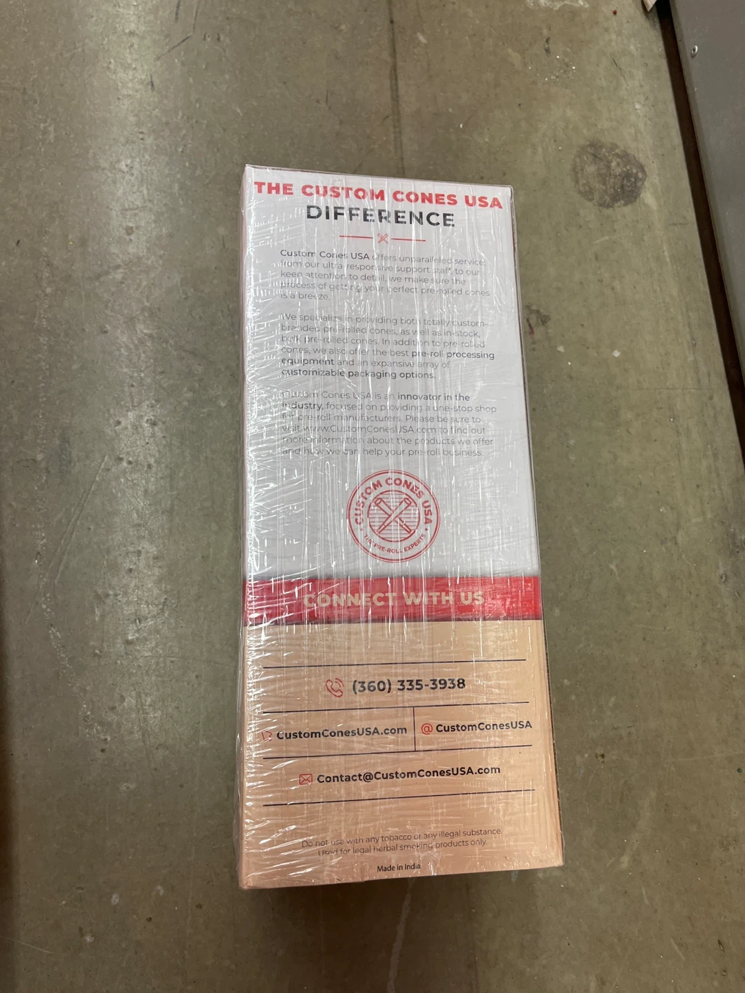 Custom Cones USA Ultra-Fine French Papers Pre-Rolled Cones - photo 4