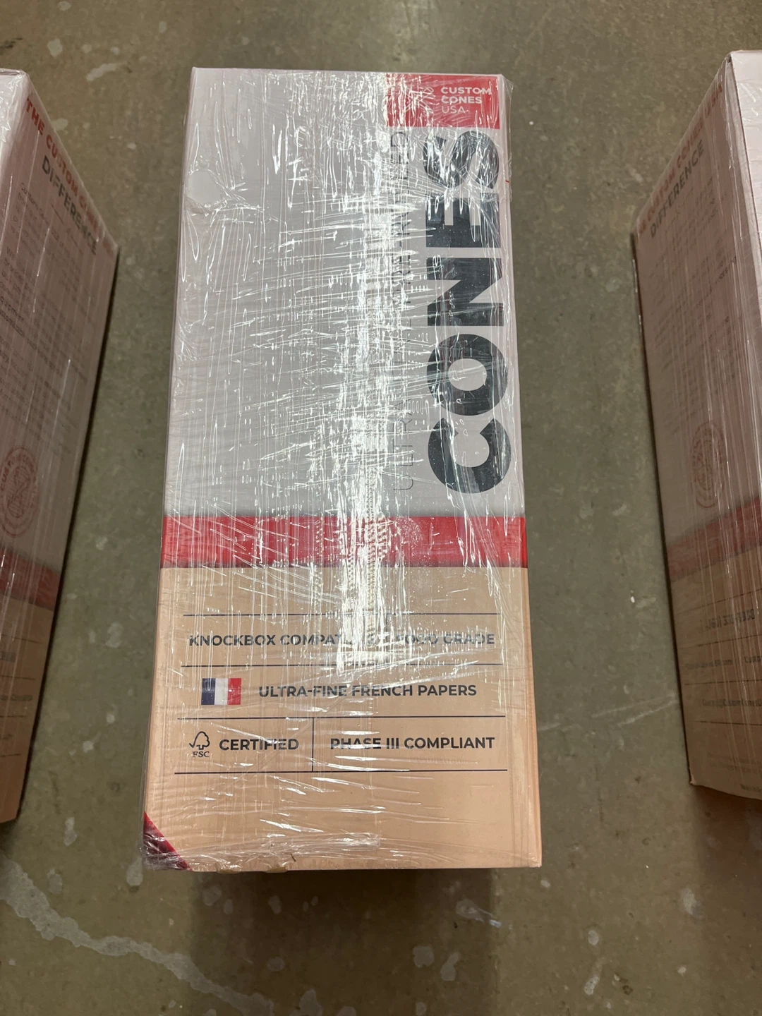 Custom Cones USA Ultra-Fine French Papers Pre-Rolled Cones