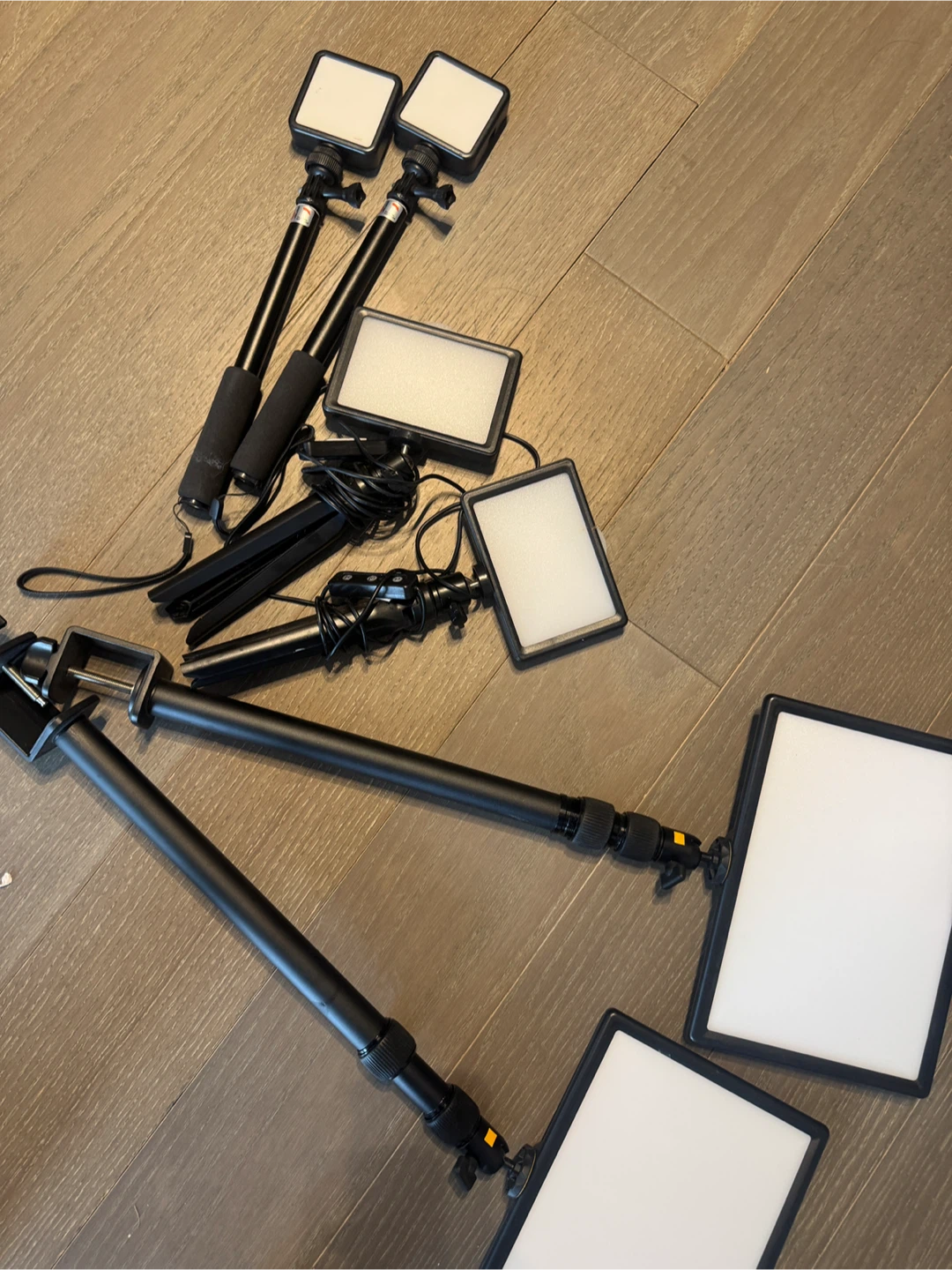 Content Creator Kit 🎥 Lights + Microphone + Camera