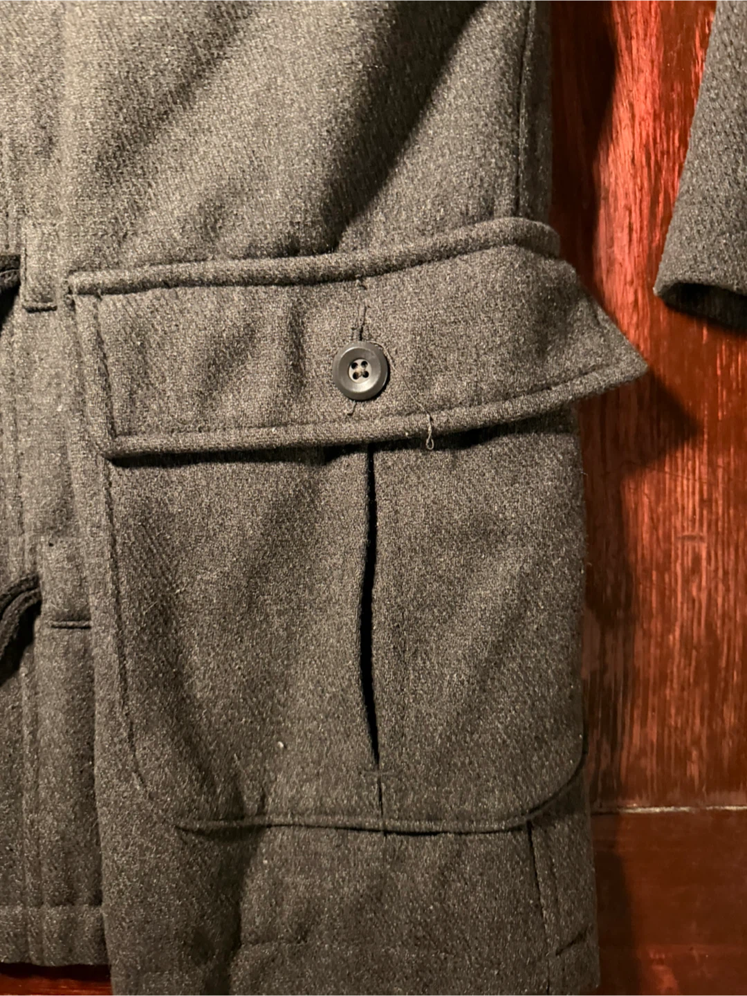 Old Navy   Grey Toggle Coat - XL (14-16) - photo 4