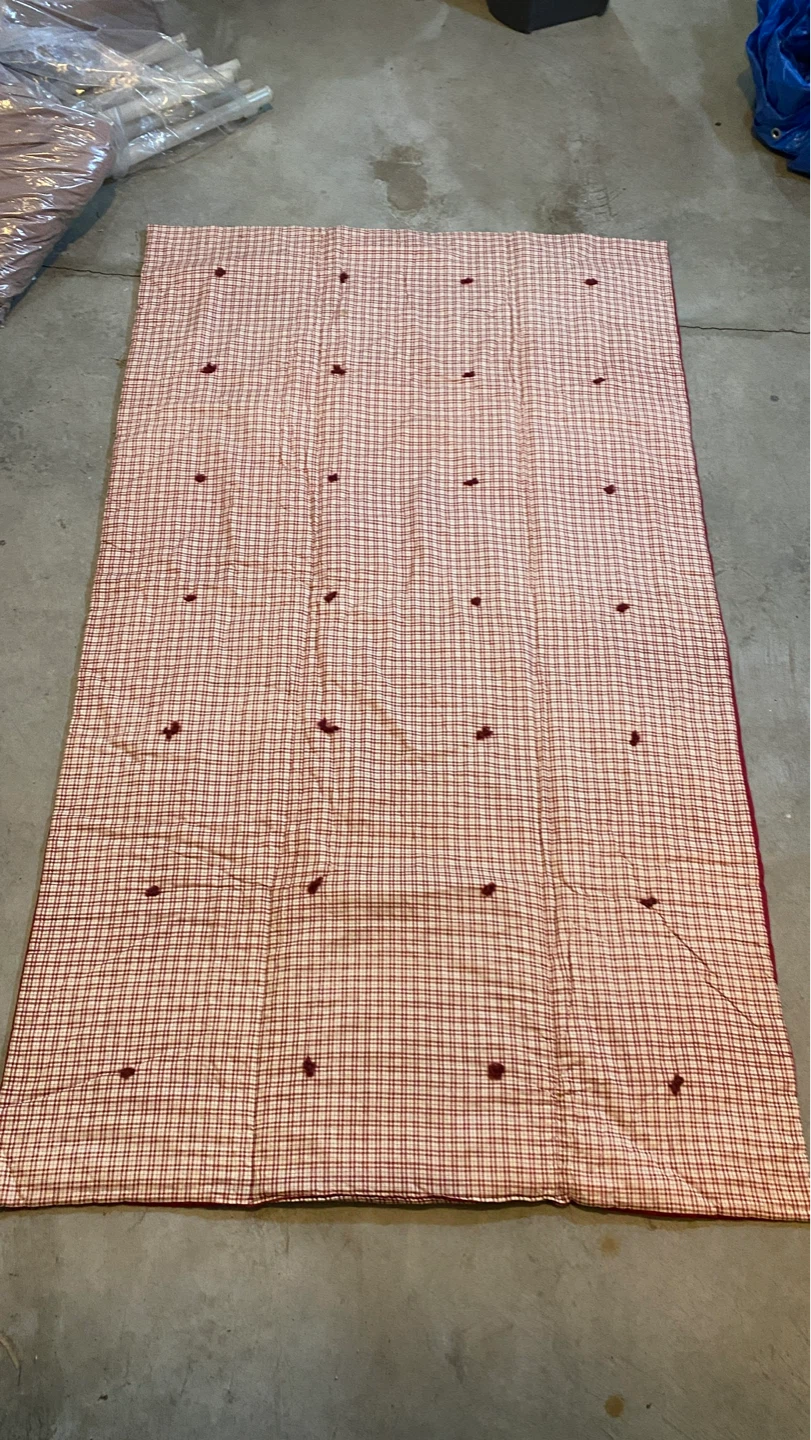 Quilted Throw Blanket  that turns into a Pillow - photo 2