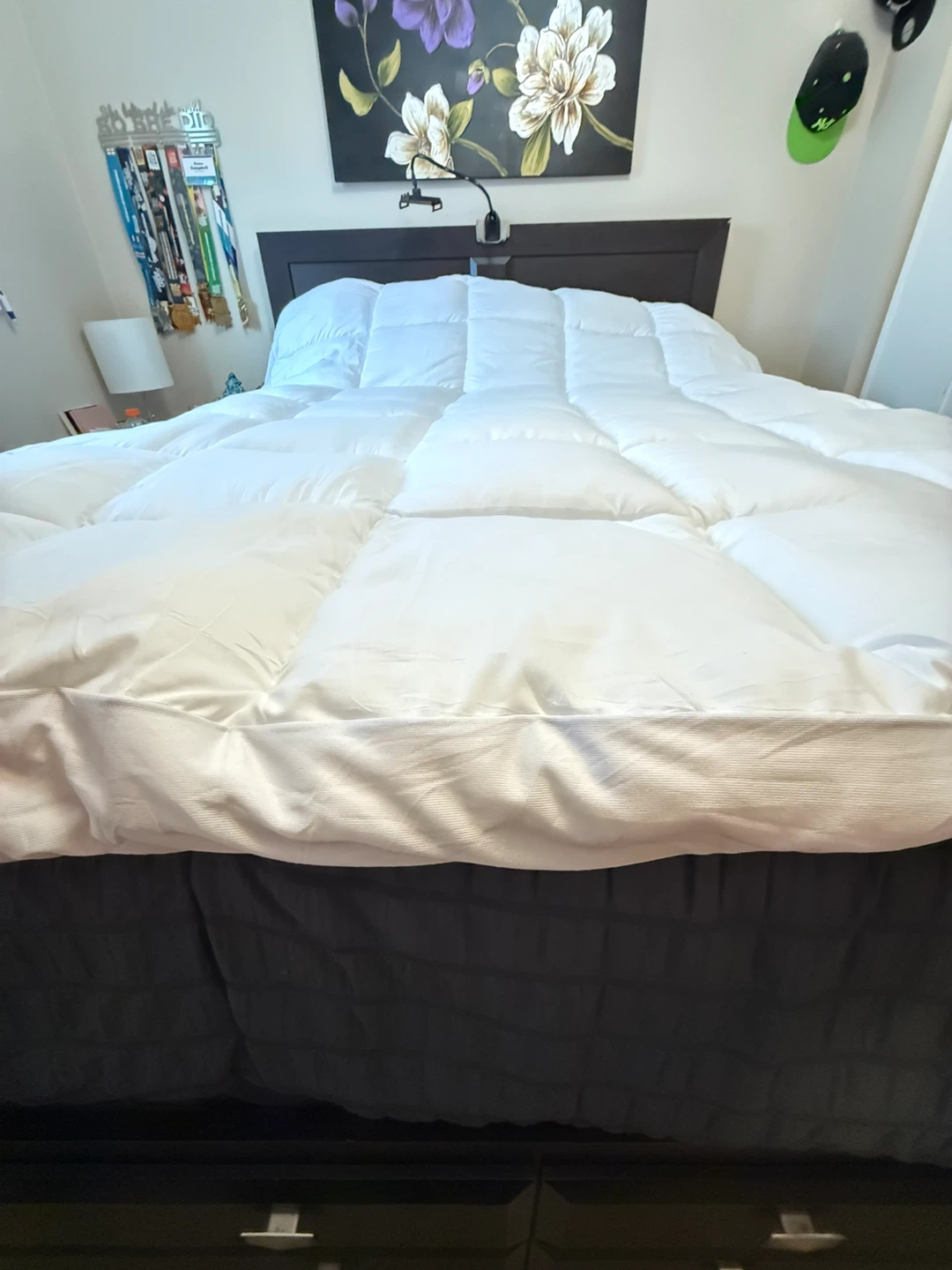 New queen size pillow top mattress cover/protector - photo 2