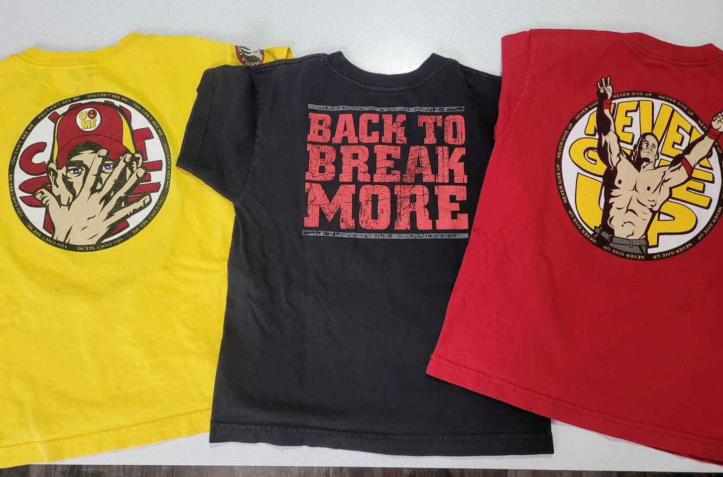 WWE John Cena & Brock Lesnar Youth T-Shirts size Small - photo 2