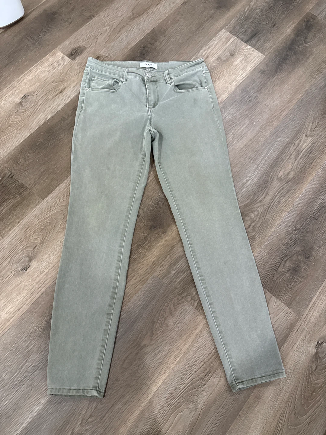 OAT New York Mid-Rise Skinny Ankle Jeans - Size 28
