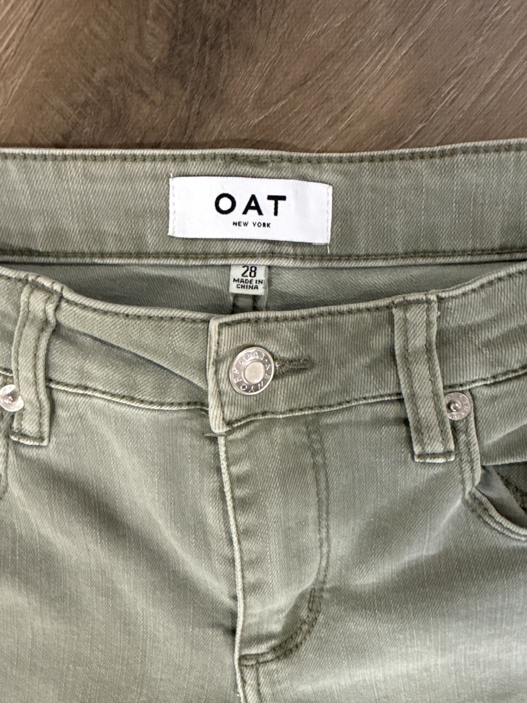 OAT New York Mid-Rise Skinny Ankle Jeans - Size 28 - photo 3