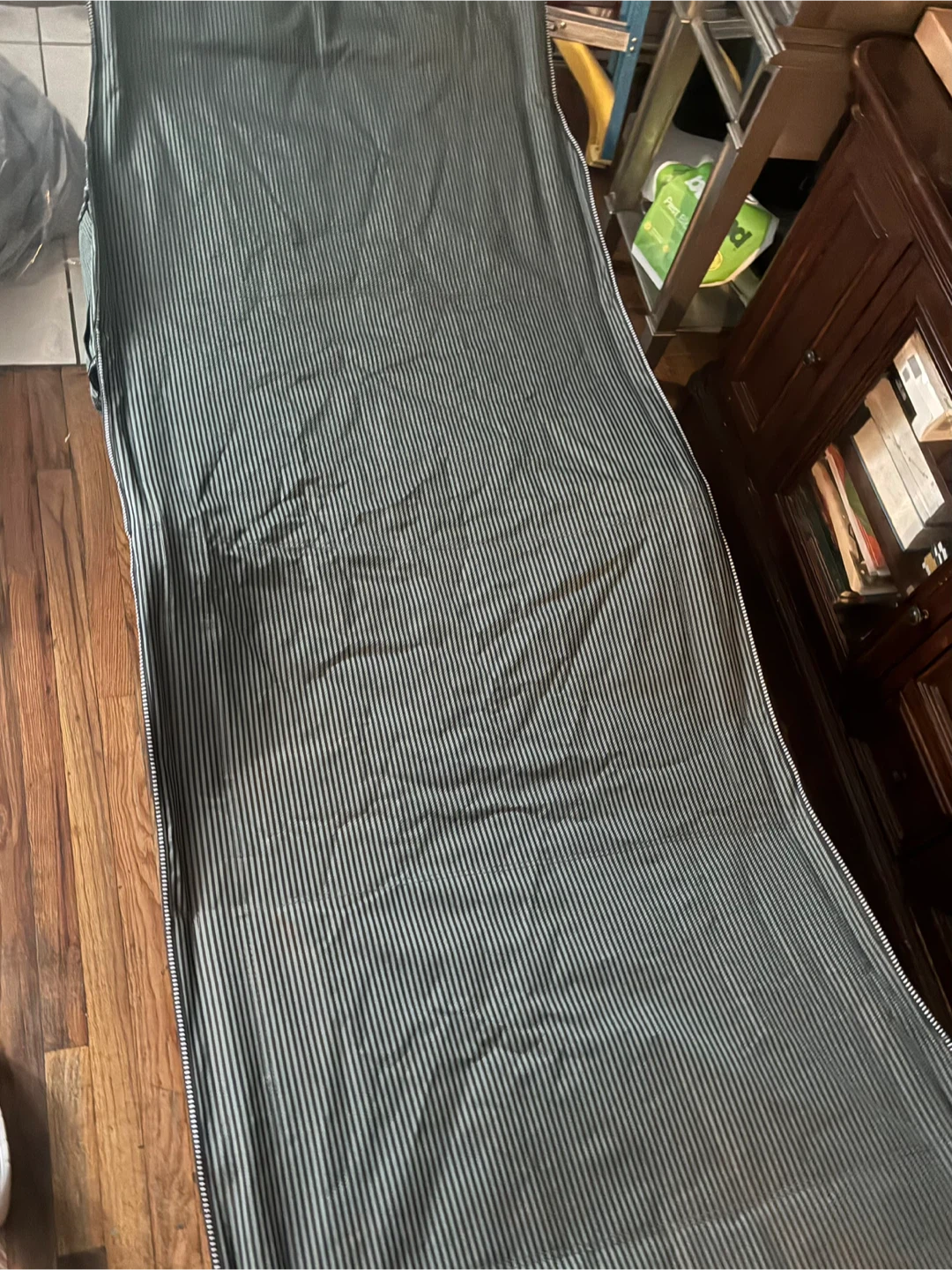 Gray Padded Folding Cot with Carry Bag - photo 4