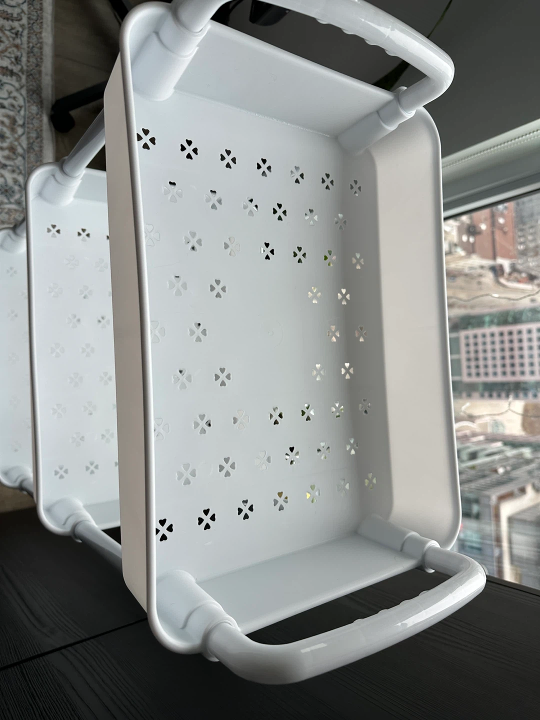 White 5-Tier Rolling Utility Cart - photo 3