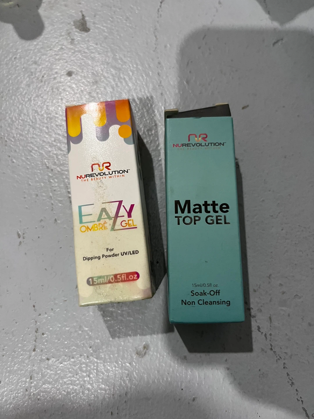NUREVOLUTION Eazy Ombré Gel & Matte Top Gel Nail Products