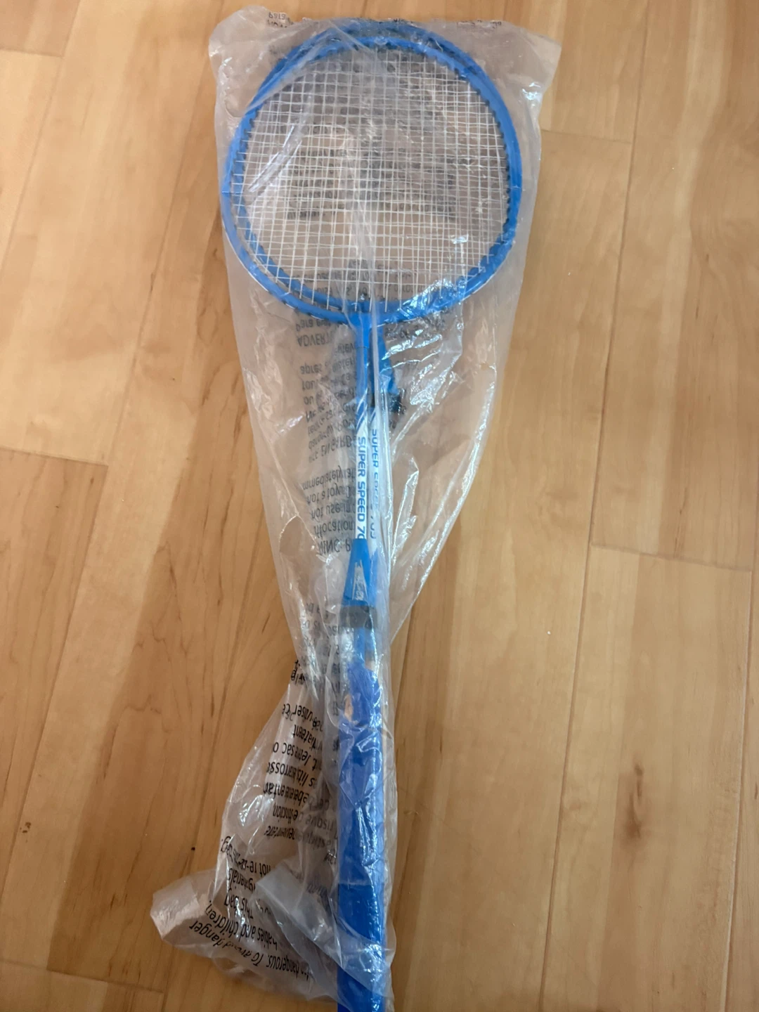 Set of 2 Blue "Super Speed 709" Badminton Rackets - photo 3