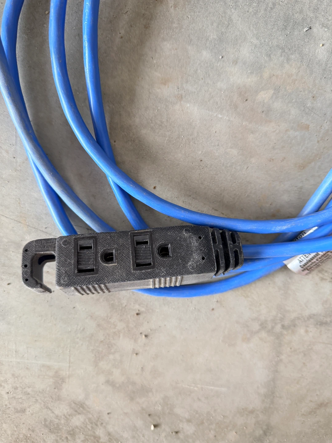 Extension Cords - 2 Orange, 1 Blue - photo 2