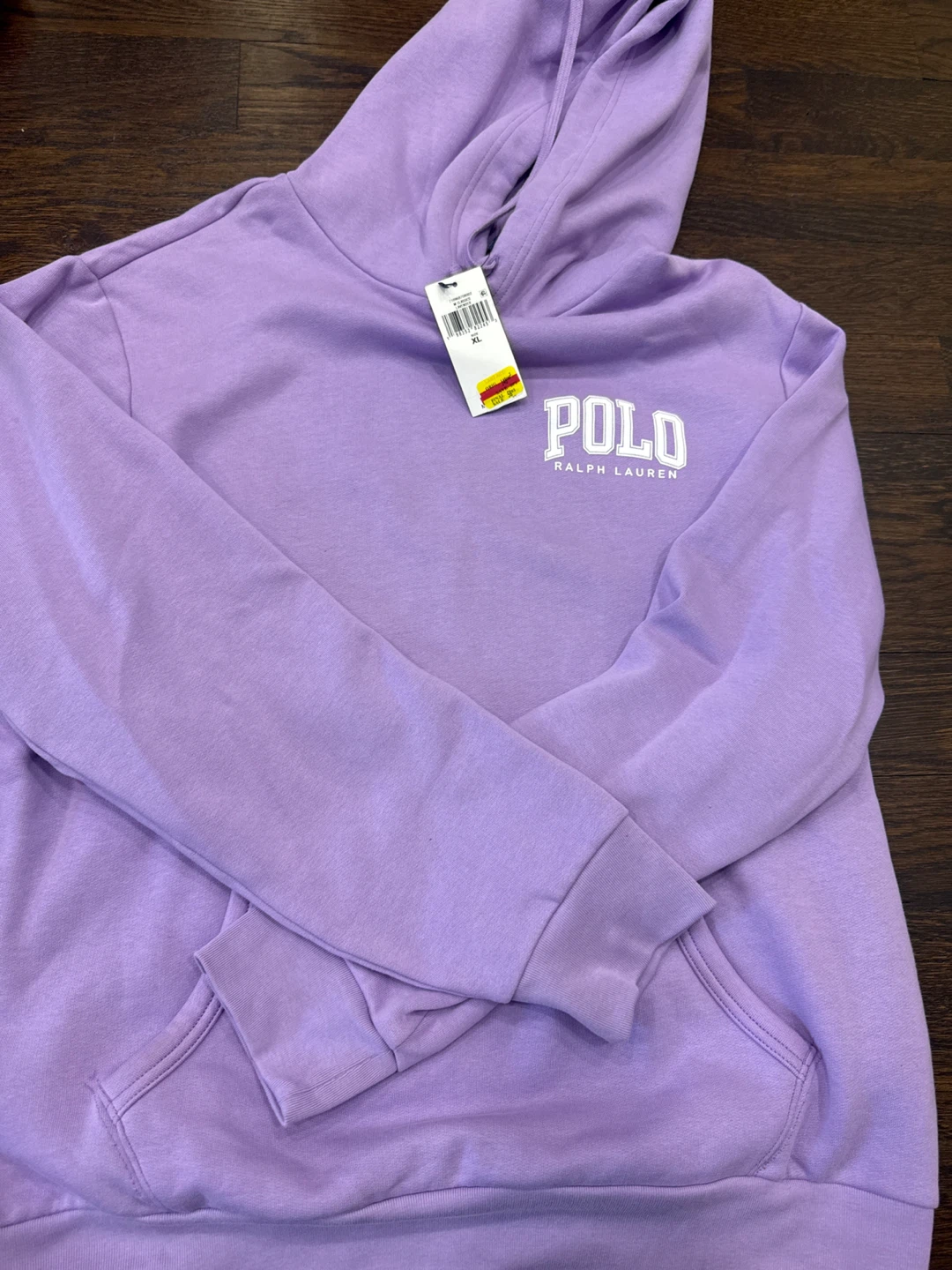 Polo Ralph Lauren Hoodie - Lavender - Size XL