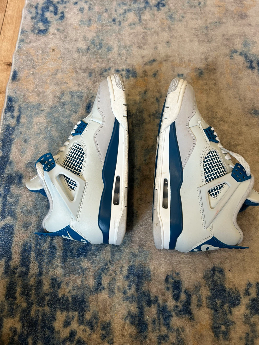Air Jordan 4 Retro "White & Racer Blue" - photo 5