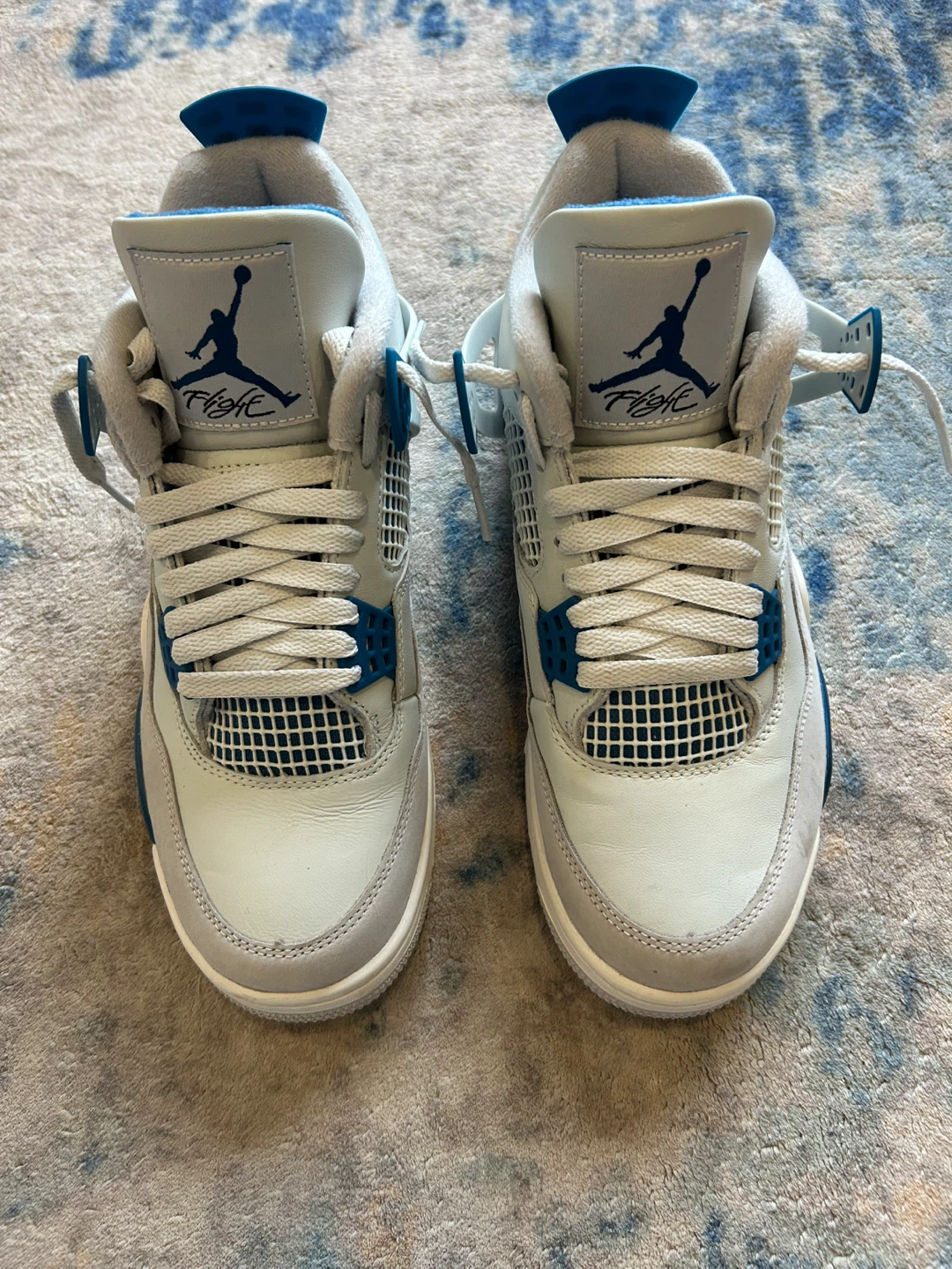 Air Jordan 4 Retro "White & Racer Blue"